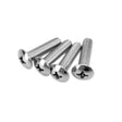 Pack of four M5 font mounting screws