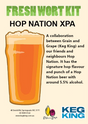 Hop Nation XPA Fresh Wort Kit - Keg King Brewing Co.