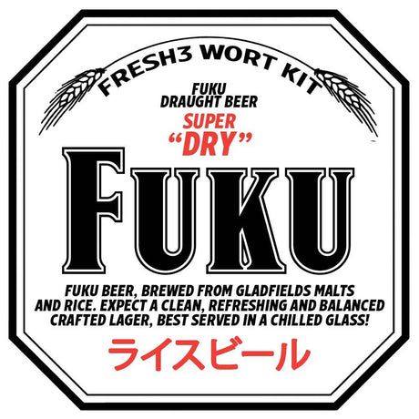 Fresh3 FUKU Super Dry Fresh Wort Kit
