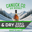 G2 Canuck Co. rye whiskey and dry ginger ale zero sugar ready-to-keg kit