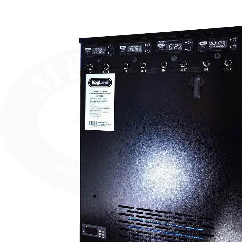 G40 Glycol Chiller Fermentation Glycol Chiller with Digital Control 4 Pump Model - Distillery King Australia