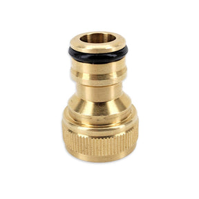 Brass garden hose male quick connect coupling