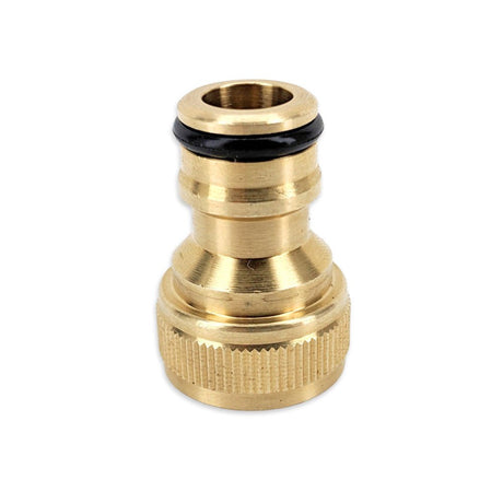 Brass garden hose male quick connect coupling