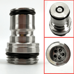Gas post with 1/2 inch male thread for Cornelius-style ball lock kegs