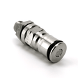 Gas ball lock post with 1/4 inch bulkhead
