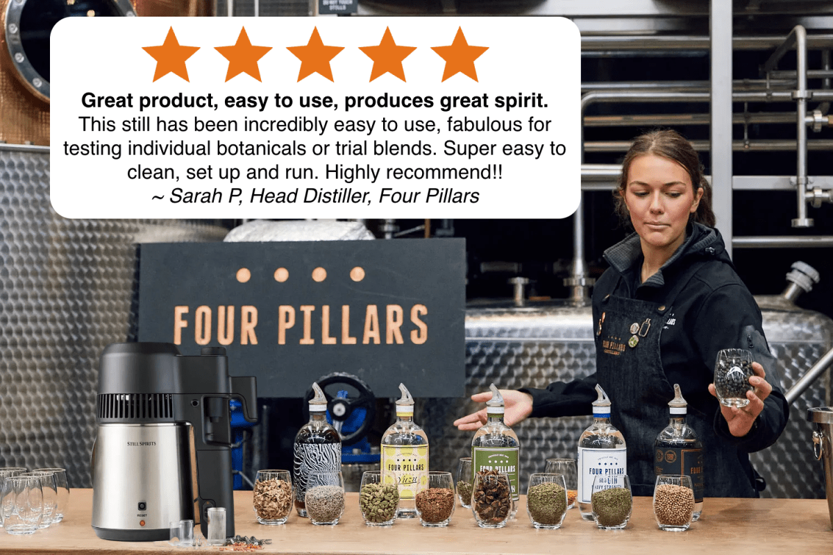 GIN MINI DISTILLERY KIT Air Still PRO Complete Home Distillery Kit with Gin Botanicals - Distillery King Australia