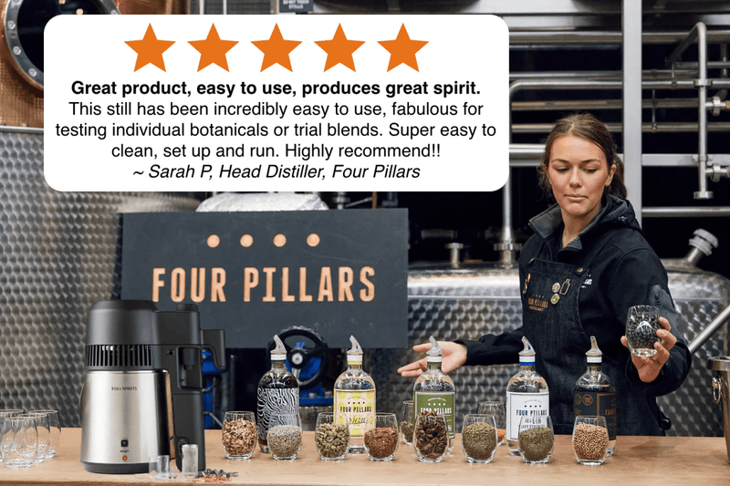 GIN MINI DISTILLERY KIT Air Still PRO Complete Home Distillery Kit with Gin Botanicals - Distillery King Australia