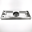 460mm x 180mm glass rinsing drip tray for bar or kegerator setup