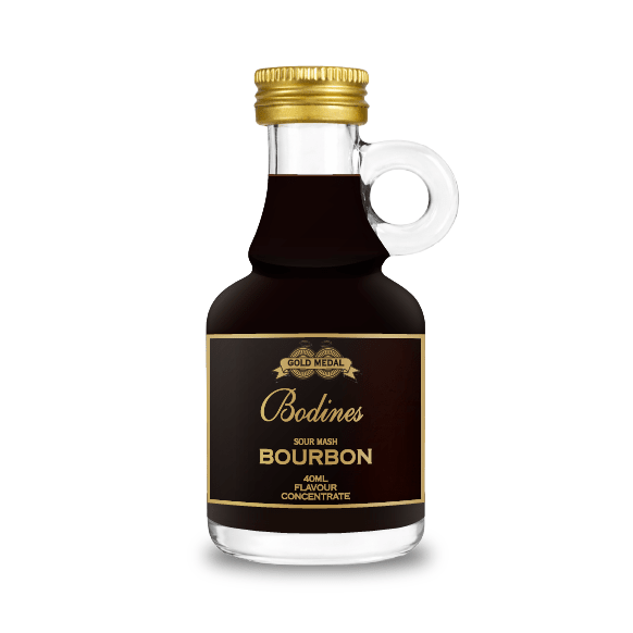 Gold Medal Collection Bourbon Bodines 40mL Spirit Essence (Flavours 2.25L of Neutral Spirit) - Distillery King Australia