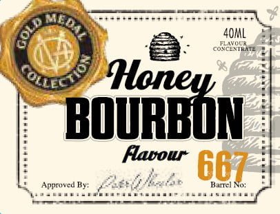 Gold Medal Collection Bourbon Honey Essence 40mL Spirit Essence (Flavours 1.125L of Neutral Spirit) - Distillery King Australia