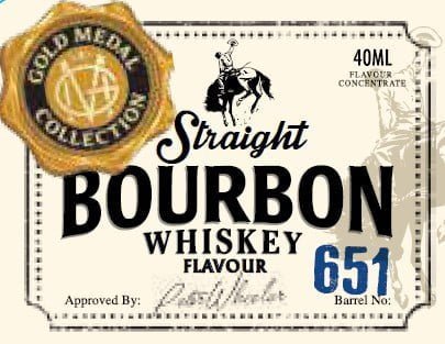 Gold Medal Collection Bourbon Whisky Straight 40mL Spirit Essence (Flavours 1.125L of Neutral Spirit) - Distillery King Australia