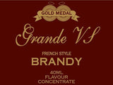 Gold Medal Collection Brandy Grande VS 40mL Spirit Essence (Flavours 2.25L of Neutral Spirit) - Distillery King Australia