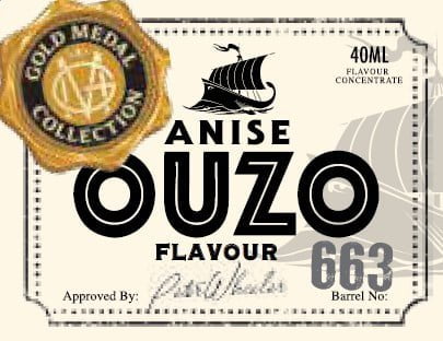 Gold Medal Collection Ouzo Anise Essence 40mL Spirit Essence (Flavours 1.125L of Neutral Spirit) - Distillery King Australia