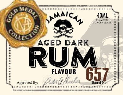 Gold Medal Collection Rum Jamaican Aged Dark 40mL Spirit Essence (Flavours 1.125L of Neutral Spirit) - Distillery King Australia