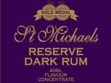 Gold Medal Collection Rum St Michaels Dark 40mL Spirit Essence (Flavours 2.25L of Neutral Spirit) - Distillery King Australia