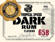Gold Medal Collection Rum Tropical Spiced Dark 40mL Spirit Essence (Flavours 1.125L of Neutral Spirit) - Distillery King Australia