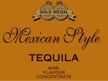 Gold Medal Collection Tequila Mexican 40mL Spirit Essence (Flavours 2.25L of Neutral Spirit) - Distillery King Australia