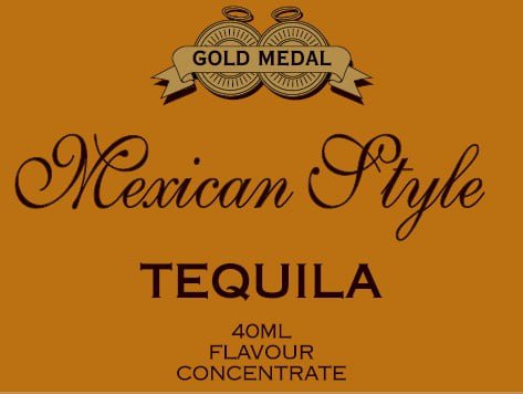 Gold Medal Collection Tequila Mexican 40mL Spirit Essence (Flavours 2.25L of Neutral Spirit) - Distillery King Australia