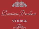 Gold Medal Collection Vodka Russian Drakon 40mL Spirit Essence (Flavours 2.25L of Neutral Spirit) - Distillery King Australia
