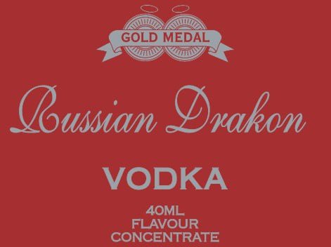 Gold Medal Collection Vodka Russian Drakon 40mL Spirit Essence (Flavours 2.25L of Neutral Spirit) - Distillery King Australia