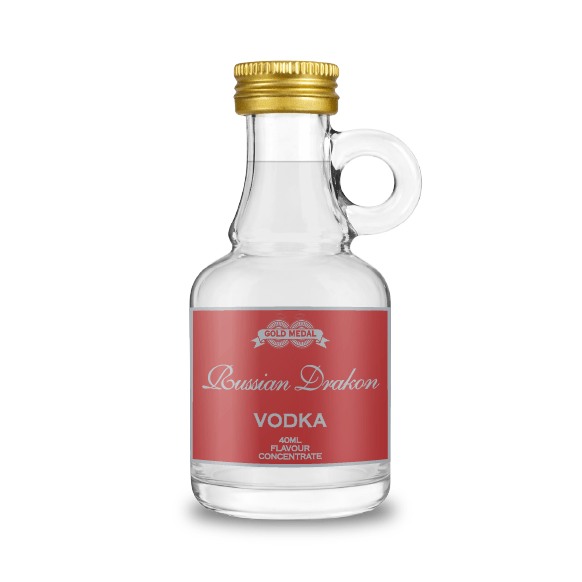 Gold Medal Collection Vodka Russian Drakon 40mL Spirit Essence (Flavours 2.25L of Neutral Spirit) - Distillery King Australia