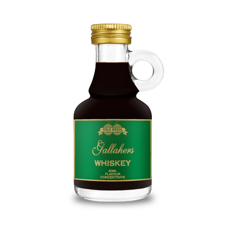 Gold Medal Collection Whiskey Irish Gallahers 40mL Spirit Essence (Flavours 2.25L of Neutral Spirit) - Distillery King Australia