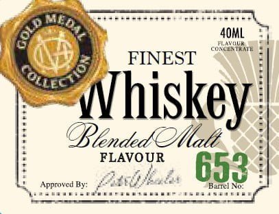Gold Medal Collection Whisky Blended Malt Essence 40mL Spirit Essence (Flavours 1.125L of Neutral Spirit) - Distillery King Australia