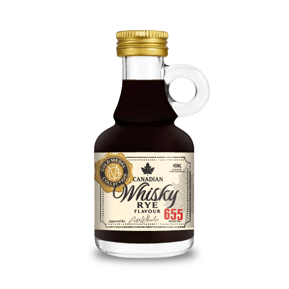 Gold Medal Collection Whisky Canadian Rye Essence 40mL Spirit Essence (Flavours 1.125L of Neutral Spirit) - Distillery King Australia