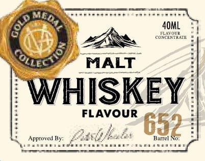 Gold Medal Collection Whisky Malt 40mL Spirit Essence (Flavours 1.125L of Neutral Spirit) - Distillery King Australia