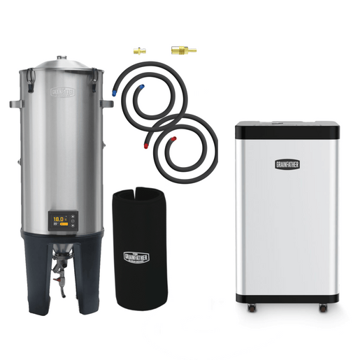 Grainfather Conical Fermenter PRO GF30 with Wireless Controller, Glycol Chiller GC2 & Conical Coat - Distillery King Australia
