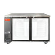 Grand Deluxe 3 two glass door kegerator