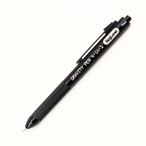 Gravity Pen 4 in 1 with pencil and red, black, blue ink