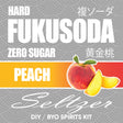 Hard FUKUSODA Peach Seltzer Zero Sugar DIY BYO keg kit