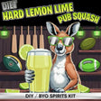 Hard Lemon-Lime Pub Squash Diet DIY BYO keg mix kit