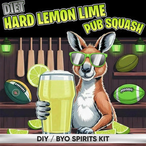 Hard Lemon-Lime Pub Squash Diet DIY BYO keg mix kit