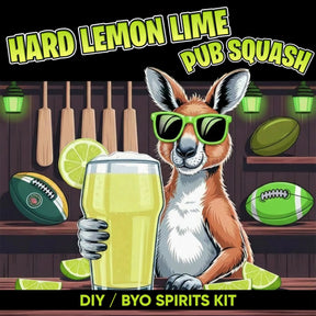 Hard Lemon-Lime Pub Squash DIY BYO keg mix kit