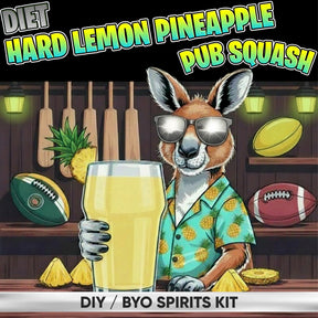 Hard Lemon Pineapple Pub Squash Diet DIY BYO keg mix kit