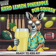 Diet hard lemon pineapple pub squash ready-to-keg kit