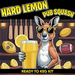 Hard Lemon Pub Squash ready-to-keg kit