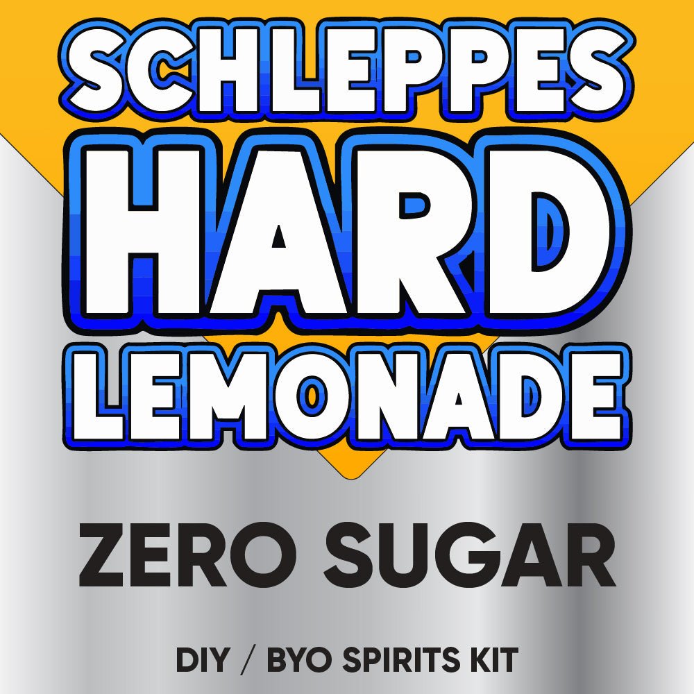 Hard Schleppes Lemonade Zero Sugar DIY BYO spirits keg mix kit