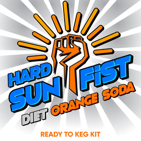 Hard Sun Fist Diet Orange Soda Ready to Keg Kit
