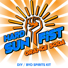 Hard Sun Fist orange soda keg kit