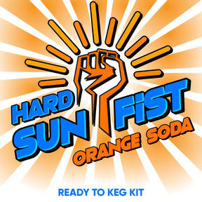 Hard Sun Fist orange soda ready-to-keg kit
