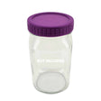 Haul Mason Jar Leak-Proof Lids 6 Pack Purple