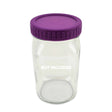 Haul Mason Jar Leak-Proof Lids 6 Pack Purple