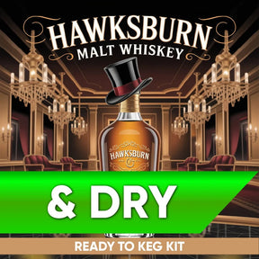 Hawksburn Malt Whiskey and Dry Ready to Keg Kit