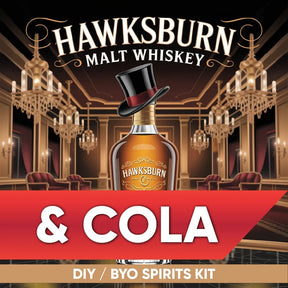 Hawksburn Malt Whiskey and Cola DIY BYO spirits keg kit