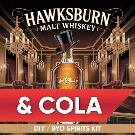 Hawksburn Malt Whiskey and Cola DIY BYO spirits keg kit