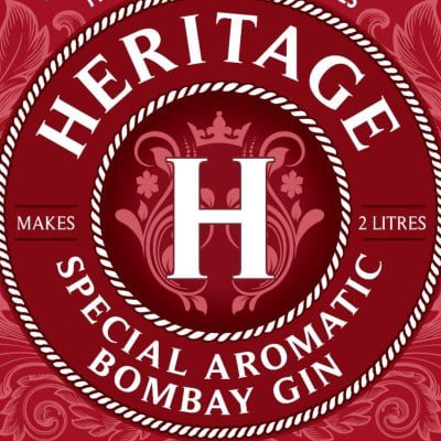 Heritage Gin Essence Bombay (Flavours 2L of Neutral Spirit) - Distillery King Australia
