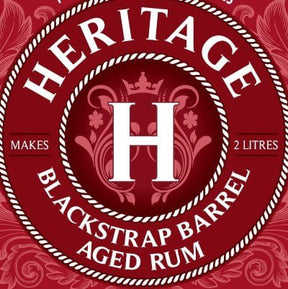 Heritage Rum Essence Blackstrap Barrel Aged (Flavours 2L of Neutral Spirit) - Distillery King Australia